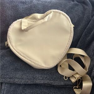 Stoney clover lane Heart-Shaped Cream Bag